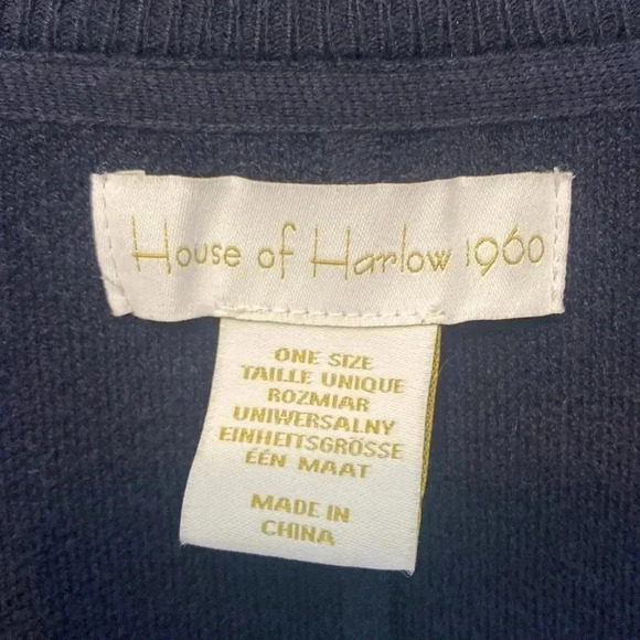 House of Harlow 1960 Poncho - Picture 3 of 5